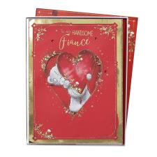 Handsome Fiancé Me to You Bear Valentines Day Boxed Card Image Preview